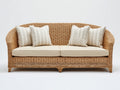 Divani da esterno-Rattan sintetico-tessuto-185x86x82 cm-Naturale-Beige-Stile classico elegante